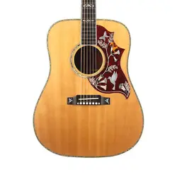 USED GIBSON CUSTOM HUMMINGBIRD NATURAL 2005