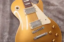 GIBSON CUSTOM SHOP HISTORIC COLLECTION 1957 LES PAUL REISSUE GOLD TOP SAFE DELIV