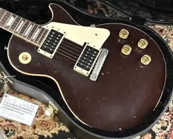 GIBSON CUSTOM SHOPBY JEFF BECK 1954 LES PAUL OXBLOOD SIGNED AGED SAFE DELIVERY F