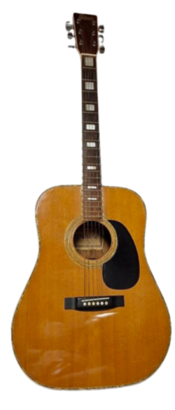 TOMSON D-38 ACOUSTIC GUITAR SUPER GIBSON THOMSON WARM TONE WITH CASE FROM JAPAN