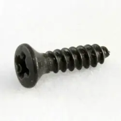 BLACK GIBSON SIZE PICKGUARD SCREWS PACK OF 20