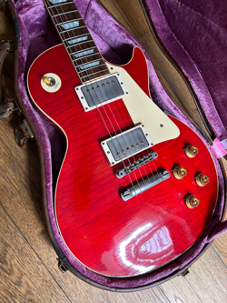 GIBSON CUSTOM SHOP LES PAUL R8 58 REISSUE FIGURED SWEET CHERRY RED