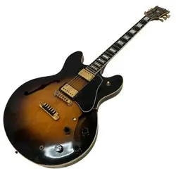 ELECTRIC GUITAR GIBSON ES-347 SUNBURST S/N 72229022 WITH HARD CASE