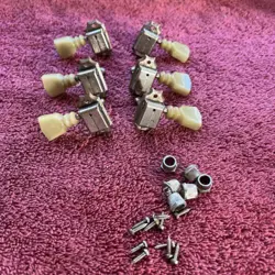 VINTAGE GIBSON LES PAUL GUITAR KLUSON DELUXE SINGLE LINE SET OF TUNERS D-169400