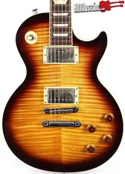 GIBSON LES PAUL STANDARD FLAME PLUS TOP DESERT BURST ELECTRIC GUITAR LPNSTDP