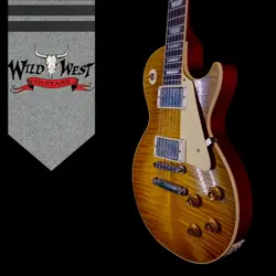GIBSON CUSTOM SHOP 1959 LES PAUL STANDARD REISSUE VOS GREEN LEMON 8.95 LBS