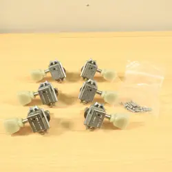 GIBSON DELUXE TUNERS 3X3 NICKEL KEYSTONE TULIP SCHALLER MADE IN GERMANY 90S