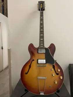 1965 GIBSON ES-335 TD-12 SUNBURST 12 STRING ELECTRIC GUITAR USA VINTAGE