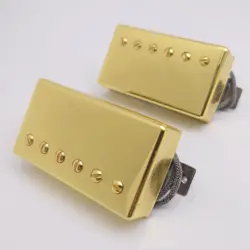 498R 498T GUITAR ALNICO V HUMBUCKER PICKUPS SET 2C FOR GIBSON GUITAR