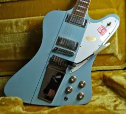 EPIPHONE 1963 FIREBIRD V FROST BLUE INSPIRED BY GIBSON CUSTOM #GG2QL