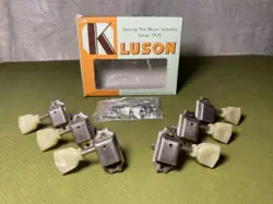 NO LINE KLUSON AGED TUNERS 3X3 FOR GIBSON LES PAUL GUITARS WITH BUSHINGS SCREWS