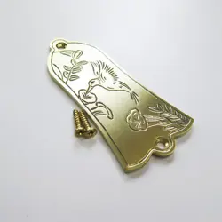 HUMMINGBIRD  HANDMADE BRASS TRUSS ROD COVER FITS MOST GIBSON LES PAUL SG