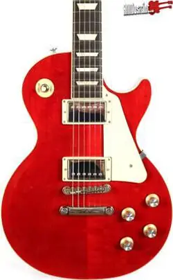 2020 GIBSON LES PAUL CLASSIC TRANS CHERRY ELECTRIC GUITAR W/ OHSC *MODDED*