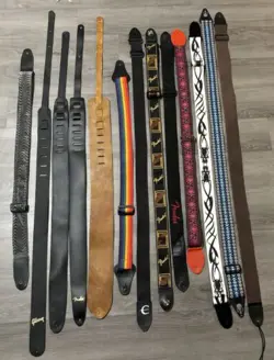 VINTAGE/NEWER GUITAR STRAPS