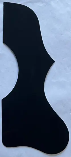 FOR GIBSON J-100 ACOUSTIC GUITAR SELF-ADHESIVE PICKGUARD BLACK