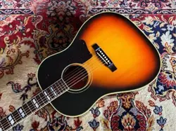 GIBSON SOUTHERN JUMBO VINTAGE SUNBURST ROUND SHOULDER
