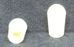 CREAM GIBSON LES PAUL/SG GUITAR SWITCH TIP KNOBS - SET OF 2
