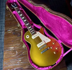 GIBSON CUSTOM SHOP STANDARD HISTORIC 1956 LES PAUL REISSUE GOLD TOP VOS #GG4N3