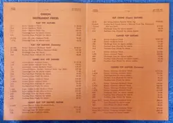 1955/1956 GIBSON GUITARS