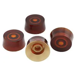 GUITAR TOP HAT BELL KNOBS SPEED VOLUME TONE CONTROL GIBSON EPIPHONE LP SG SET