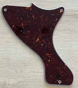 PICK FITS GIBSON LP JR. LES PAUL JUNIOR STYLE GUITAR PICKGUARD,BROWN TORTOISE