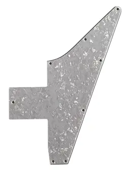 4 PLY WHITE PEARL PICKGUARD GUITAR PARTS FOR GIBSON EXPLORER 76 REISSUE BLANK