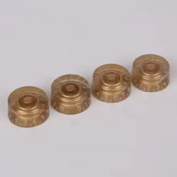 4PCS GOLD SPEED GUITAR CONTROL KNOBS FOR GIBSON LES PAUL GUITAR PARTS