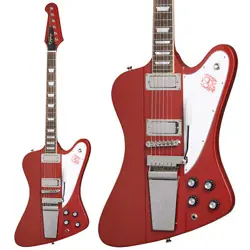 EPIPHONE 1963 FIREBIRD V EMBER RED INSPIRED BY GIBSON CUSTOM