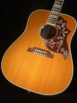 GIBSON USED CUSTOM SHOP HUMMINGBIRD FIGURED MAHOGANY MADE IN 2017