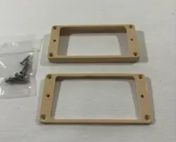 2011 GIBSON EXPLORER TRADITIONAL PRO M69 HUMBUCKER PICKUP RINGS CREAM W/ HW