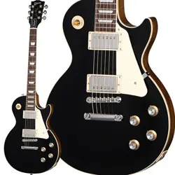 GIBSON LES PAUL STANDARD 60S PLAIN TOP EBONY #GGCSU