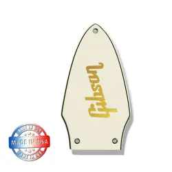 3 PLY PARCHMENT TRUSS ROD COVER FOR 1975 GIBSON FLYING V   GOLD DECAL USA MADE