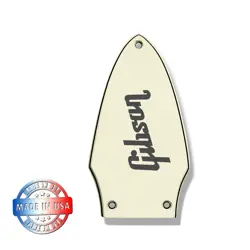 3 PLY PARCHMENT TRUSS ROD COVER FOR 1975 GIBSON FLYING V   BLACK DECAL USA MADE