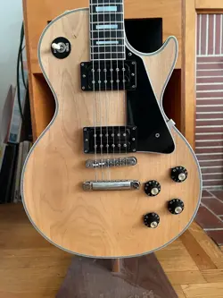 2021 GIBSON 1968 LES PAUL CUSTOM NATURAL TOP VOS - MICK RONSON