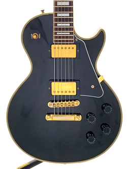 ORVILLE BY GIBSON 1991 LPC EB LES PAUL CUSTOM WITH HARD CASE MADE IN JAPAN