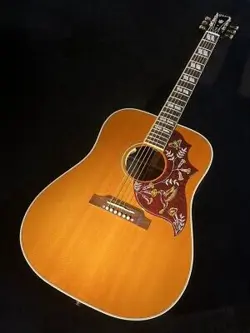 GIBSON CUSTOM SHOP HUMMINGBIRD FIGURED MAHOGANY 2017 USED ACOUSTIC GUITAR
