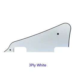 PARTS FOR US GIBSON LES PAUL GUITAR PICKGUARD P90 PICKUPS, 3PLY WHITE