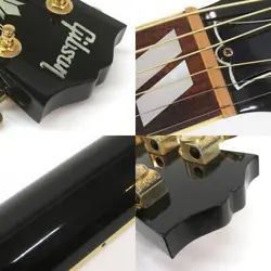 GIBSON CUSTOM SHOP HUMMINGBIRD EBONY SAFE DELIVERY FROM JAPAN