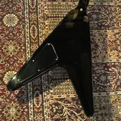 GIBSON GW FLYING V 83 EBONY 1984 3.31KG VINTAGE SAFE DELIVERY FROM JAPAN