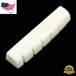 GUITAR NUT BONE SLOTTED 43MM FOR GIBSON LES PAUL EPIPHONE OR SIMILAR