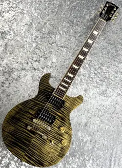 GIBSON LES PAUL STANDARD PLUS DC BLACK PEPPER 2004 ELECTRIC GUITAR