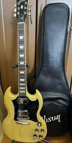 SAME GIBSON SG STANDARD TV YELLOW KIBSON _44568