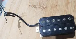 1980S VINTAGE SEYMOUR DUNCAN SH-4 JBJ JUAREZ HUMBUCKER PICKUP BLACK GIBSON LP JB