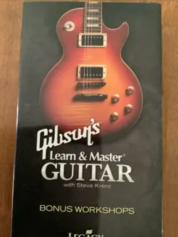 GIBSON'S LEARN AND MASTER GUITAR BONUS WORKSHOPS ( EXCELLENT CONDITION) READ