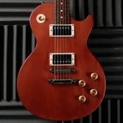 GIBSON LES PAUL JUNIOR SPECIAL WITH HUMBUCKERS 2004 - WORN BROWN