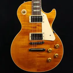 GIBSON LES PAUL STANDARD 50S FIGURED TOP HONEY AMBER NO.YG1012