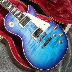 GIBSON LES PAUL STANDARD 60S FIGURED TOP BLUEBERRY BURST NO.YG875