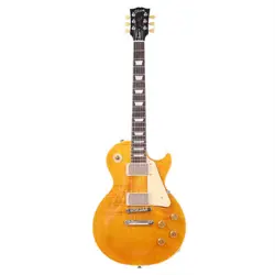 GIBSON      LES PAUL STANDARD 50S FIGURED TOP HONEY AMBER NO.YG844