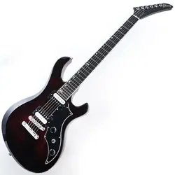 GIBSON VICTORY FIGURED TOP (WINE RED BURST)  SN.222140286