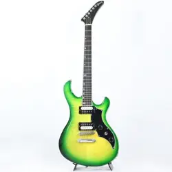 GIBSON VICTORY FIGURED TOP (IGUANA BURST)  SN.213540039